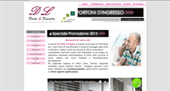 Desktop Screenshot of dlportefinestre.it